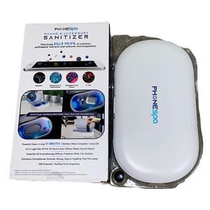 New Tzumi Phonespa Phone & Accessory Sanitizer